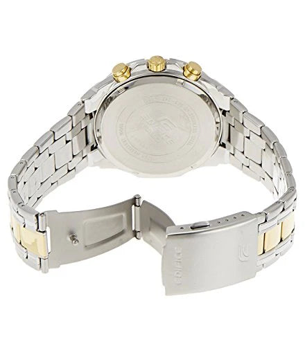 Casio Edifice Chronograph Men's Watch Silver Gold