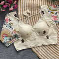 Amayra Khadi Embroidery Work Blouse
