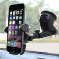 Die Hard Universal Long Neck Mobile Holder Mount with 360 Degree Rotation and Ultimate Reusable Suction Cup for Car Dashboard/Windshield (Black)