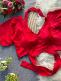 Disha Malai satin blouse