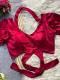 Mumtaz Malai satin blouse