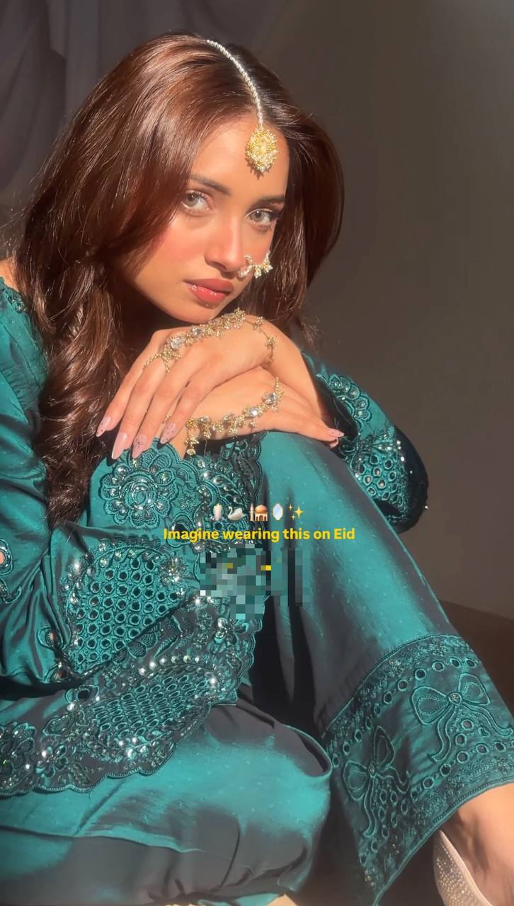 Moonlight Glam Rama Color Intricate Thred work Sharara Suit