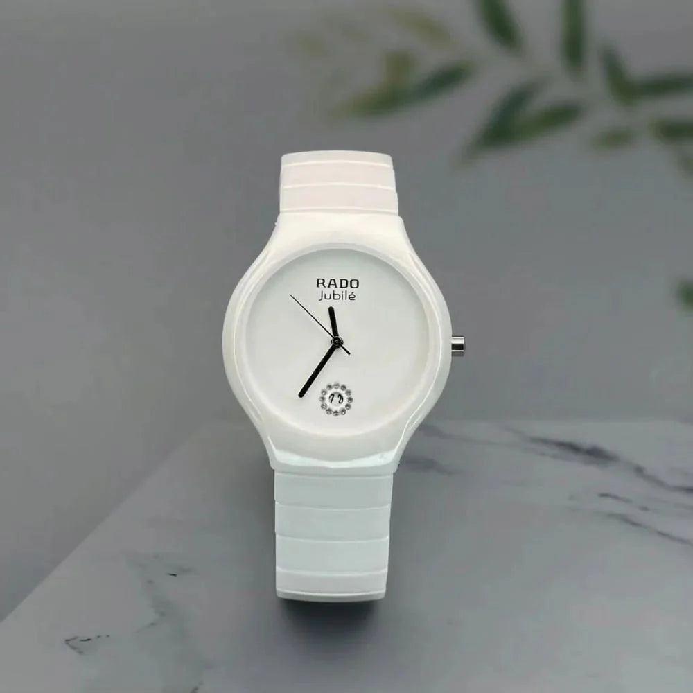 Rado True Jubile White Ceramic