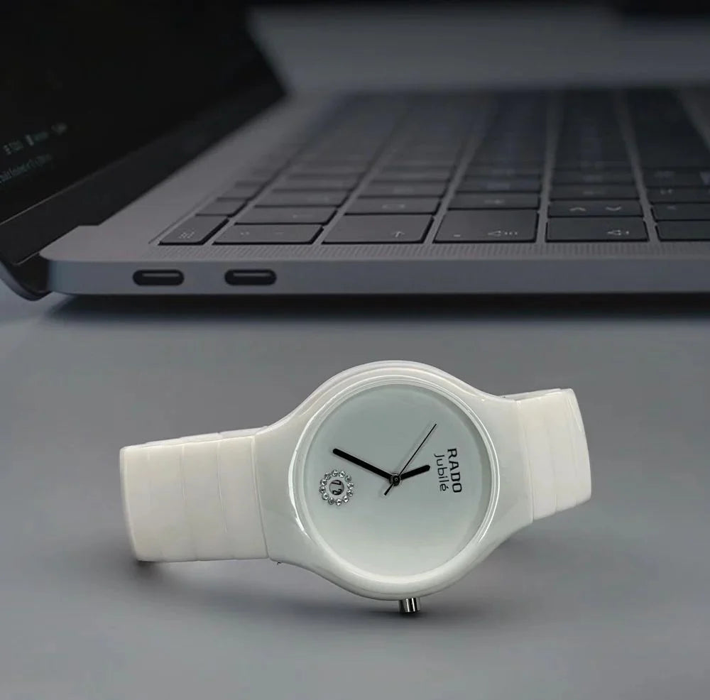 Rado True Jubile White Ceramic
